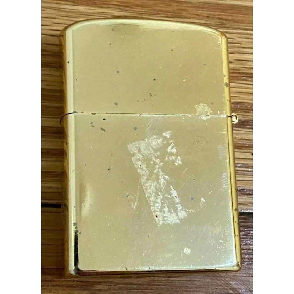 VTG WINSTON CIGARETTES GOLD TONE ENGRAVED EAGLE FIREBIRD WIND PROOF LIGHTER FLIP